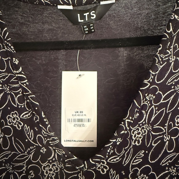 Long Tall Sally Black and White Maxi Dress - Picture 3 of 3